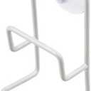 Guojiang Multifunctional Sink Storage Rack Dishcloth Holder Kitchen Organizer Rack Sponge Holder Garbage Bag Storage Holder Dishcloth Rack Countertop Kitchen Sink Rag Sponge Holder, White