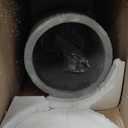 Kante 24 Inch Tall Round Concrete Planter, Large Indoor Outdoor Plant Pots with Drainage Hole and Rubber Plug, Modern Decorative Garden Pots for Home Patio Porch, Textured Weathered Concrete