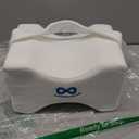 Everlasting Comfort Memory Foam Knee Pillow for Side Sleepers  Sciatica Pain Relief Pillow, Removable Strap Support  Leg Pillows for Sleeping Alignment, Knees, Back & Hip Cushion (Standard, White)