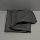 Dog Food Mat, Extra Large 40" x 28" Silicone Pet Feeding Mat with Raised Edge Pet Placemat for Small, Medium, and Large Pets Non-Slip, Easy to Clean (Dark Grey)