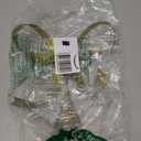 HUTHDAK Large Gold Bow Christmas Tree Topper,9.4 Inch Metal Tree Topper,Gold Bow Christmas Decorations for Xmas Home Decor Holiday Party Indoor Outdoor Shop Office