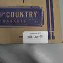 Country Gift Baskets The Connoisseur Gourmet Gift Basket Food Gift Basket for Families College Students Appreciation Thank You Congratulations Get Well Soon Care Package, Best Before Date 06/18/2025