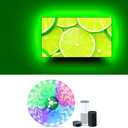 Upgraded TV LED Backlight for 85 Inch TV,19.6Ft USB Smart WiFi LED Strip Light Compatible with Alexa,RGBW 6500K Monitor Bias Light, Music Sync TV Backlight for 85-95 Inch TV, Room Decor TV Light