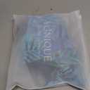 Yonique Womens Blouson Tankini Top Only Loose Fit Swim Top No Bottom Modest Swimsuit (Large, Blue Leaves)