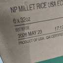 Nature's Path Organic Millet Rice Flakes Cereal, 32 oz (Pack of 6), Non-GMO, Earth Friendly Packaging, BB Date: 05/23/2026