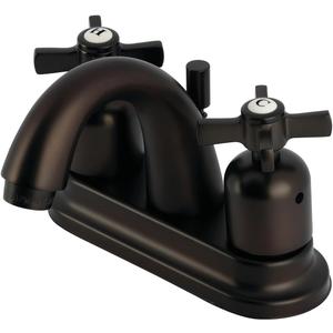Kingston Brass FB5615ZX Millennium 4-Inch Center Set Lavatory Faucet with Retail Pop-Up, 6 x 5 x 3.63, Oil Rubbed Bronze