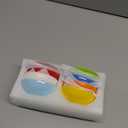 ZENFUN Set of 8 Ceramic Pinch Bowls Set, 3.5 Oz Porcelain Round Sauce Dipping Dishes, Mini Terracotta Dessert Bowls, Condiments Bowls in Bulk for Kitchen, Cooking Prep, Parties, Decor, Sushi