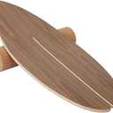 Balance Board Indoor Surfboard Surf Style Home Fitness with Wheel for Exercise, Athletic Training and Board Sports - Fun Workout Equipment For Balance, Stability and Improving Core Strength, 30.7 inches
