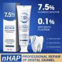 Hydroxyapatite Toothpaste 7.5%ceelike hydroxyapatite Toothpaste for Enamel Protection and Tooth StrengtheningMint Fragrance 16 Hours Fresh BreathHydroxyapatite Toothpastes Use for Oral Care