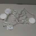 Christmas Window Light Decorations,3PCS Lights Lighted Star Jingle Bell Christmas Tree Battery Operated Indoor Lights with Suction Cup for Fireplace Christmas New Year Window Decorations