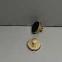 Suction Cup Hooks for Shower, Bathroom, Glass Door, Mirror, Tile - Loofah, Towel, Coat, Robe for Hanging up to 15 lbs  Brushed Gold, Matte Chrome Nickel, Black - 2 pack (Brushed Gold)