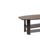 Furinno Turn-N-Tube 5 Tier Corner Display Rack Multipurpose Shelving Unit and Furinno Simple Design Coffee Table