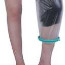 CIVJET Cast Covers for Shower Leg, Waterproof Cast Cover for Showering, Knee Surgery Recovery Equipment, Waterproof Knee Brace, Knee (Diameter - 7.9")