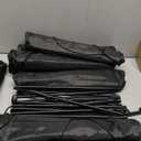 8PCS Black Easel Stand for Wedding Sign Stand, 66 Inch Portable Picture Stands for Display, Tripod Artist Easel for Painting, Floor Wedding Welcome Sign Stand, Metal Easel with Portable Bags