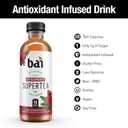 Bai Iced Tea, Rio Raspberry, Antioxidant Infused Supertea, Crafted with Real Tea (Black Tea, White Tea), 18 Fl Oz (Pack of 12) (EXP 04/21/26)