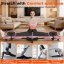 Leg Stretcher, 220LBS Split Machine for Fexibility & Splits Training, 0-200 Adjustable Stretching Equipment for Home Gym, Heavy Duty Steel Frame Leg Stretching Training Machine