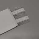 100PCS Baby Shower Clothespins Games Girl Plastic Clothes Pin with Waterproof Bag Mini Clear Pin Bulk 1.37 inch for Party Decorations, DIY Crafts