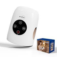 pryfey Hand Massager, 9 Modes 9 Intensities Hand Massage, Cordless Hand Massager for Arthritis and Carpal Tunnel, Gift for Men Women Parents Relaxation at Office,White