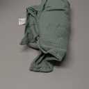 Blissful Diary Muslin Nursing Cover for Breastfeeding, Breathable Breastfeeding Cover up with Arch Neckline for Women, Nursing Apron (Roman Green)