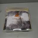 Ultra-Plush Grey Tie Dye Fur Blanket,  33in x 27in