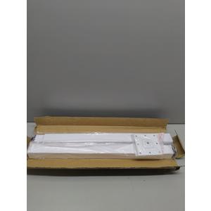 2PCS Adjustable Square Table Leg (24-40inch)Metal Desk Legs, Home Office DIY Furniture Leg Set for Tables, DIY desks, Counter Tops, Kitchen Tables,Office Desk (White)