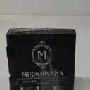 MIRRORVANA Fogless Shower Mirror for Shaving with Upgraded Suction, Anti Fog Shatterproof Surface and 360 Swivel, No Magnification, 6.3" x 6.3" (Chrome)