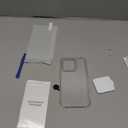 BERFY for iPhone 15 Pro Case Glitter, with 9H Tempered Screen Protector + 3X Diamond Camera Lens Protectors, [Non-Yellowing] Women Clear Sparkly Cute Bling Hard Shockproof Cover 6.1", Shiny Clear