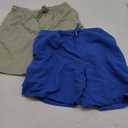 Real Essentials 2-Pack: Boy's Swim Board Shorts Trunks with Drawstring Beach UPF Swimwear Surf Swimming Short for Boys - Set 2, M (8/10)