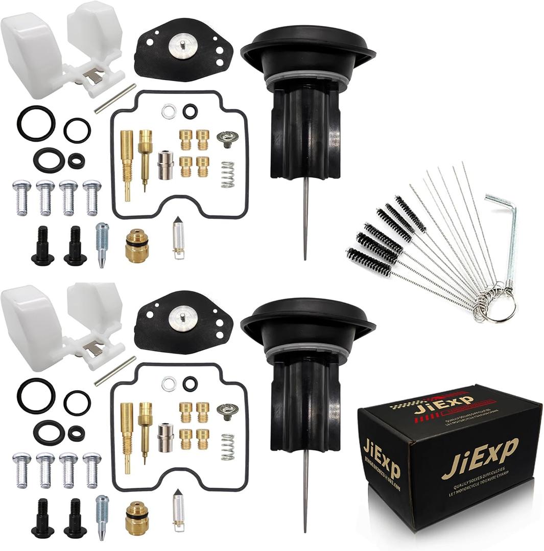 [JiExp]For Yamaha 1999~2011 year V-Star XVS1100 DragStar XVS1100 Motorcycle Carburetor Repair Kit With Throttle Valve