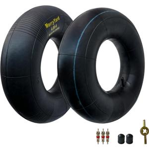 2-Pack of 13 * 4.00-6" Inner Tubes,TR13 Straight Valve Stem,High air tightness,Heavy Duty Replacement for Hand Truck,Wheelbarrows,Mowers,Utility Wagon,for 4.10/3.50-6 Wheel,350/400-6,3.50-6,4.10-6