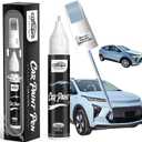 Blue Ice Metallic(WA931L/68) for Chevrolet Touch Up Paint Pen, 2 in 1 Car Scratch Remover with Pen Tip and Brush, Precise Color Match for Car Paint Scratch Repair, Quickly and Easily Fix Chips and Nicks