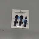 2 Pack Wireless Lavalier Microphone for iPhone iPad and Android Phone, Lapel Mic Plug and Play Wireless Mic Noise Reduction Mini Microphone for Video Recording Interview Podcast Vlog YouTube Tiktok (Mic 2 (2 TX + 1 RX))