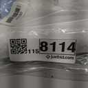 15 Gallon Trash Compactor Bags with Drawstring - 120 Count Heavy Duty 1.7 Mil Garbage Bags 56 Liter Tall Kitchen Bin Liners Unscented White for Home Yard Lawn