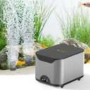 hygger Aquarium Air Pump 10W 285GPH Ultra Quiet Powerful Fish Tank Air Pump with Adjustable Knob Dual Outlets Air Stone Fish Tank Bubbler Aerator for Up to 600 Gallon Tank