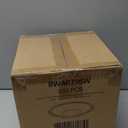 100 Pack 8 oz Disposable Paper Bowls,Compostable Bagasse Bowls,Small Biodegradable Heavy-Duty Bowls for Hot and Cold Food (White)