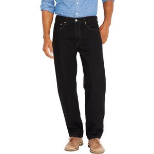 Levi's Mens 550 Relaxed Fit Jeans W32L30 Black
