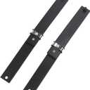 Qqmora 2PCS Cart Front Leaf Spring, Front Cart Leaf Spring Metal Shockproof Replacement Kit for Gas TXT 2003-UP