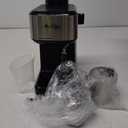 Mr. Coffee 4-Shot Steam Espresso Cappuccino and Latte Maker with Stainless Steel Frothing Pitcher