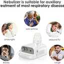 Nebulizer Machine for Adults & Kids - Portable Nebulizer Machine for Breathing with Mouthpiece and Mask, Desktop Compressor Nebulizer & Jet Nebulizers for Home Use Hailie Sensor NF0106