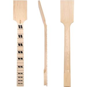 Electric Guitar Neck For ST Guitars Replacement Bolt-on C Shape Canada Maplewood (22 Fret Parallelogram Maple)