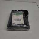 Washcloths Bulk - 100 Pack - Face Towels (12" x 12"), Highly Soft Wash Cloths and Hand Towels, Fast Drying Multi-Purpose Microfiber Cleansing Cloths for Bathroom, Hotel, Spa, and Salon - Black
