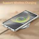 2 x Clear Halloween Phone Case for Samsung S23 FE,Pumpkin Bow Pattern Cover Soft Bumper Protective Cute Boys Girls Phone Case for Samsung S23 FE-Pumpkin Bow