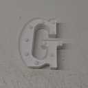 LED Marquee Letter Lights G Alphabet Light Up Marquee Number Letters Sign for Wedding Birthday Party Battery Powered Christmas Lamp Night Light Home Bar Decoration