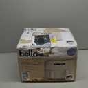 bella 4 Qt TriZone Air Fryer, EverGood Ceramic Nonstick Coating, Dual Basket Design w Removable Divider, Digital Touchscreen Control w 6 Preset Cooking Options, 1200 Watt, 3lb Capacity, Oatmilk