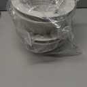 2 x JODDMTTY Above Ground Pool Thru-Wall Skimmer Baskets with Handles, Swimming Pool Replacement Baskets - Standard Small Thru-Wall Size -2 Pack