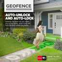 Kwikset Halo Touch Fingerprint Wi-Fi Smart Lock, Keyless Entry Door Low Profile Deadbolt, Geofence Auto-Unlock, Grade AAA Certified, No Hub Easy Install, Satin Nickel Lifetime Finish Warranty, Arch