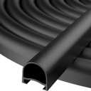 RVMATE 40FT RV Slide Out Seal, Waterproof RV Seal Replacement for RVs, Travel Trailers and 5th Wheels, D-Shaped