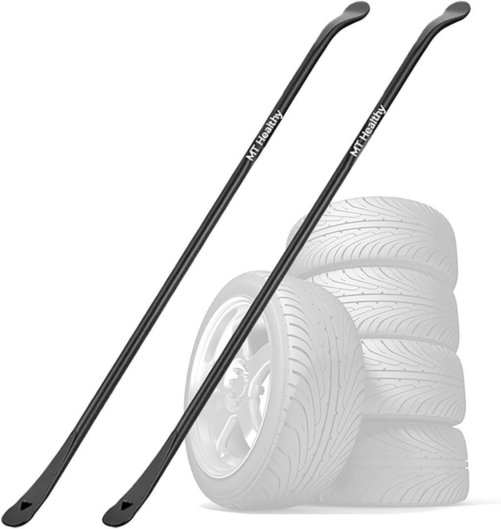 2 PCS 38" Heavy Duty Tire Bar Tire Iron Spoon