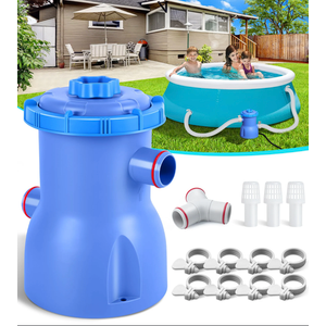 300GPH Pool Filter Pump for Above Ground Pools 2300 Gallon Capacity Type