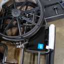 Medline Reclining Wheelchair, Desk-Length Arms and Elevating Leg Rests, 20" x 18" Seat (W x D)